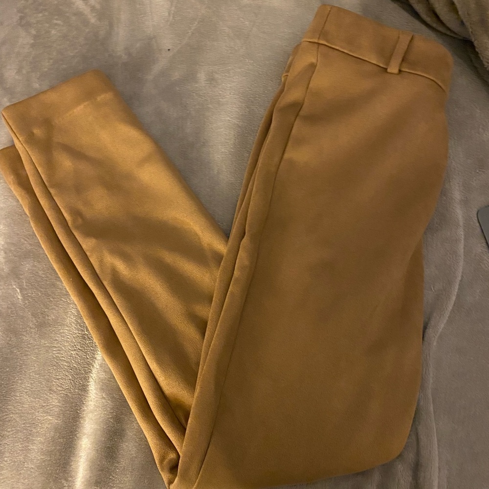 ANN TAYLOR LOFT TAN PANTS